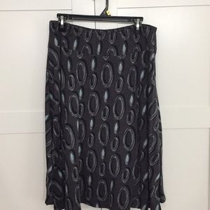 Anthropologie Lapis Knit Skirt XL